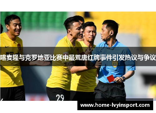 喀麦隆与克罗地亚比赛中最荒唐红牌事件引发热议与争议